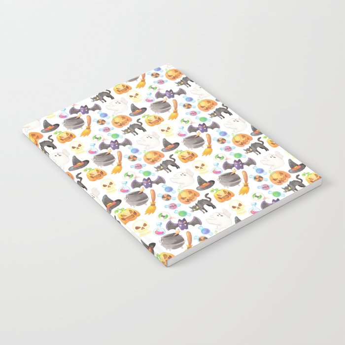 halloween pattern Notebook