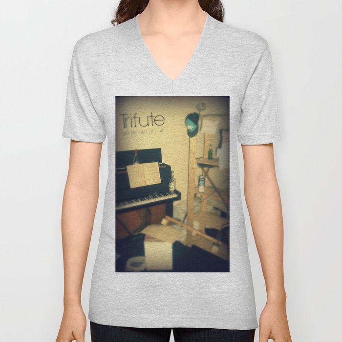 Trifute V Neck T Shirt