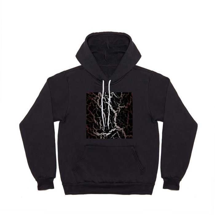 Cracked Space Lava - Brown/White Hoody