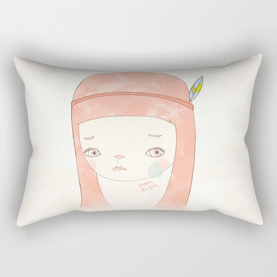 HATE YOU MISS YOU Rectangular Pillow