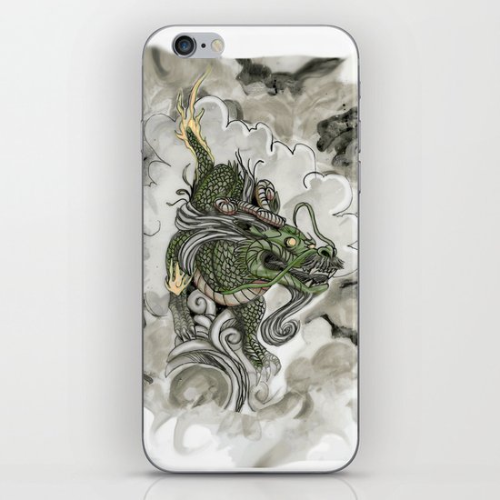 Dragon of The Mist iPhone Skin