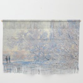 Frost At Giverny by Claude Monet Wall Hanging