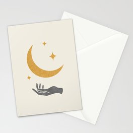 Moonlight Hand Stationery Card