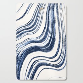 Textured Marble - Indigo Blue Cutting Board