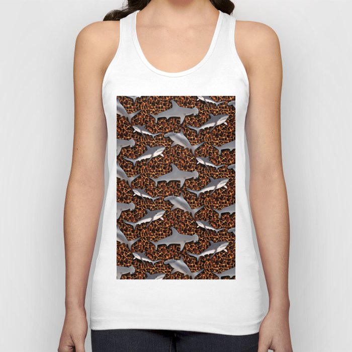 Lava Sharks Tank Top