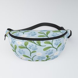 Floral Paws Fanny Pack