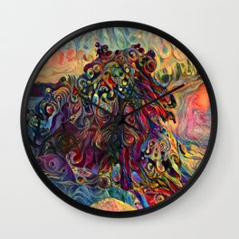 Melting in the Sun Wall Clock