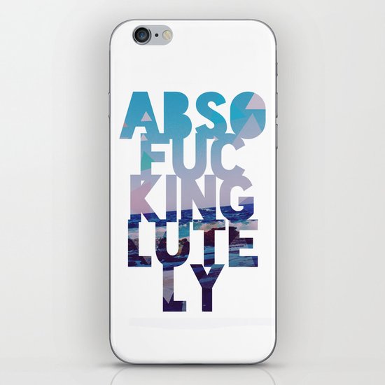 Abso....lutely! II iPhone & iPod Skin