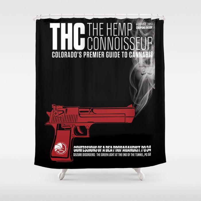 Thc Propaganda Shower Curtain By Thehempconnoisseur Society6