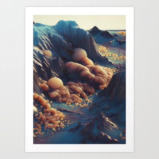 MILK.ORANG7 (everyday 05.17.16) Art Print