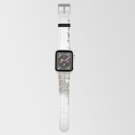 White snow wonderland with trees Lapland Finland  Apple Watch Band