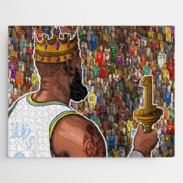 The King Stands Alone Jigsaw Puzzle