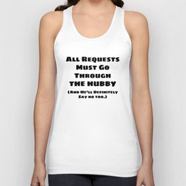 All Requests Hubby Unisex Tank Top