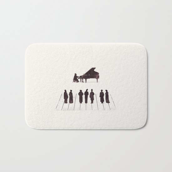 A Great Composition Bath Mat