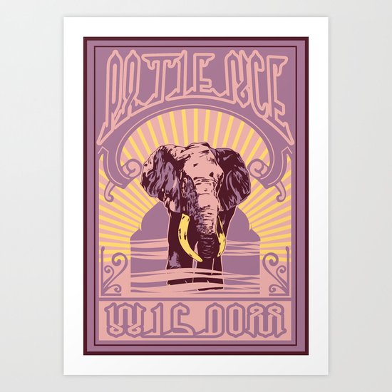 Patience & Wisdom Art Print