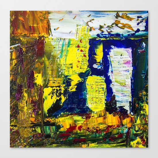Summer in the city Canvas Print