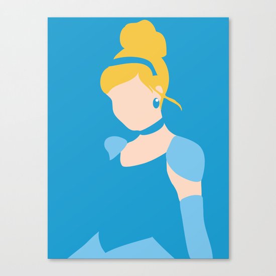 Cinderella Canvas Print