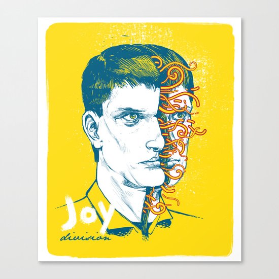 Ian Curtis Canvas Print