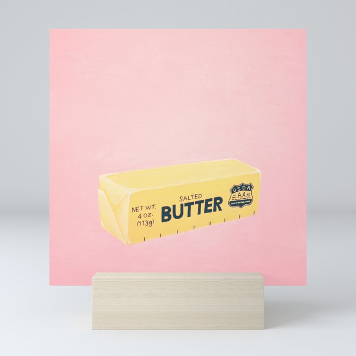The Butter The Better Mini Art Print