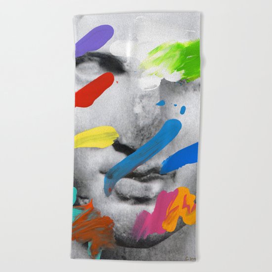 Composition 534 Beach Towel