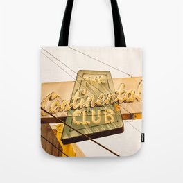 The Continental Club Tote Bag