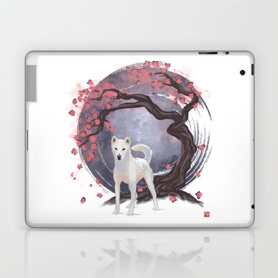 Dog Collection - Japan - Kishu-ken (#6) Laptop & iPad Skin
