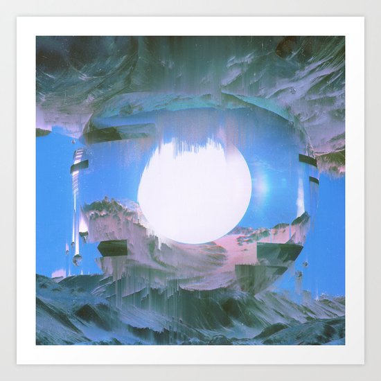 HOLY GHOST (everyday 04.03.16) Art Print