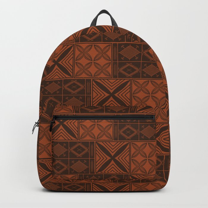UrbanNesian Brown Malu Design Backpack