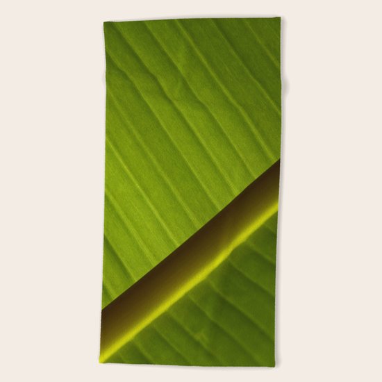 Banana Leaf Beach Towel
