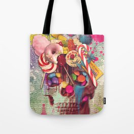 Candy Skull Tote Bag