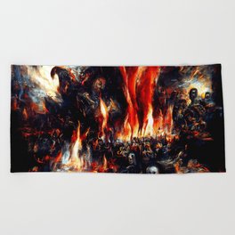 Tornado of Souls Beach Towel