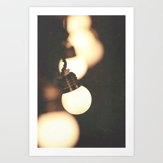 Lights Art Print