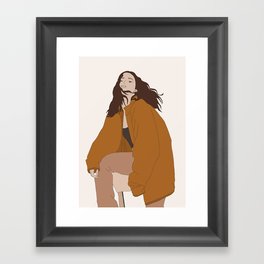 Woman Framed Art Print