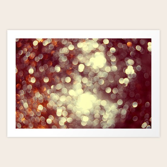 Glitter Art Print