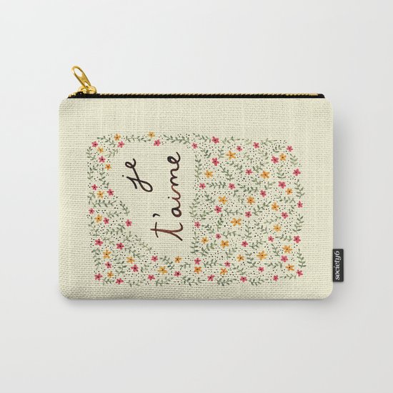Je te aime Carry-All Pouch