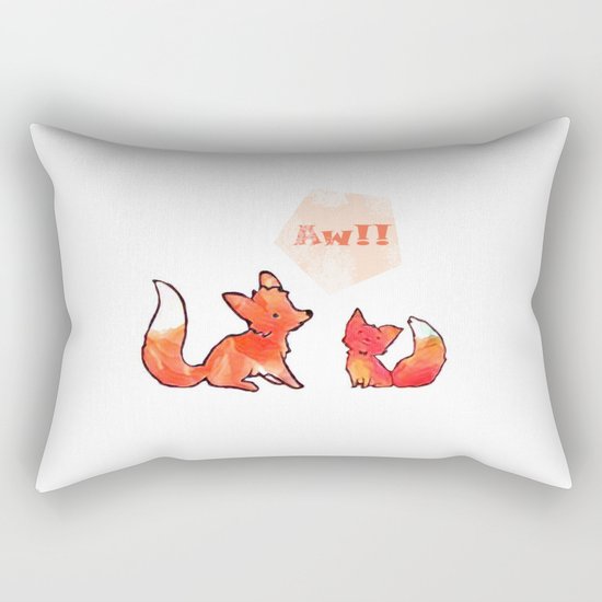 Aw!! Rectangular Pillow
