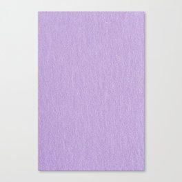 Solid Lavender Purple  Canvas Print