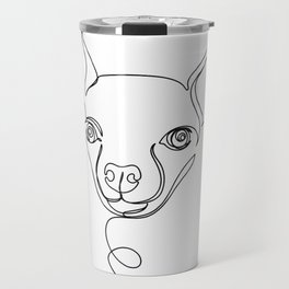 Vector Continuous One Single Line Drawing  Travel Mug