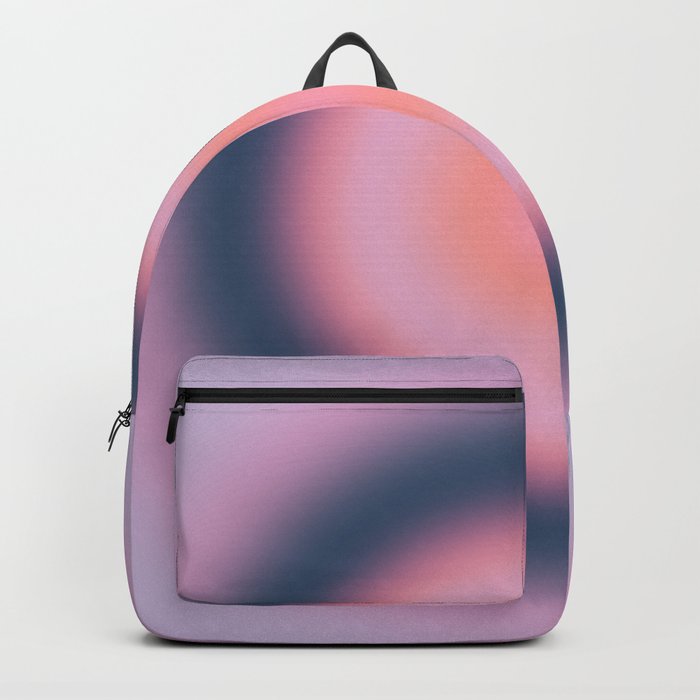 Purple Flow | 01 - Gradient Print, Aura, Lavender Purple Lilac Gradient Backpack