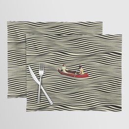 Illusionary Boat Ride Placemat