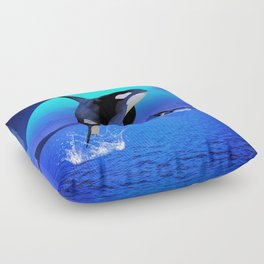 Orca Floor Pillow