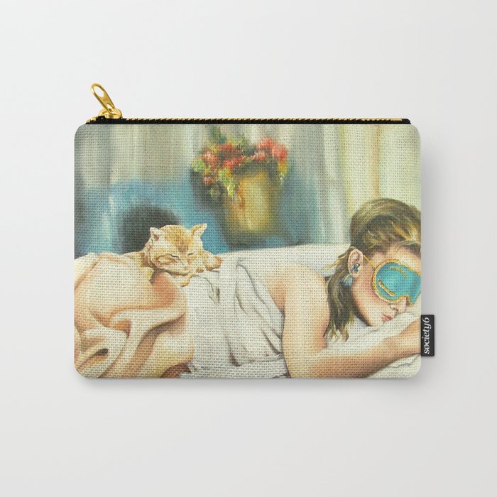 Audrey Hepburn Breakfast at Tiffany Carry-All Pouch