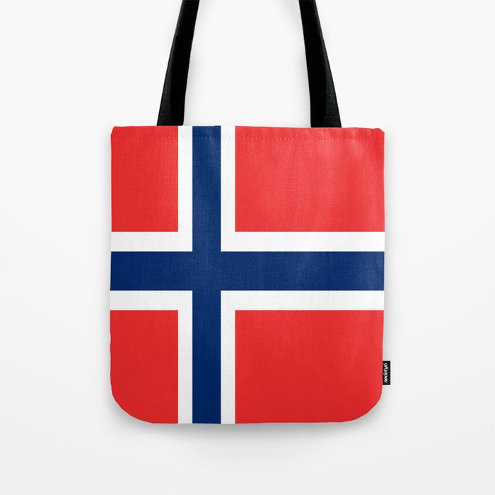 Flag of norway Tote Bag