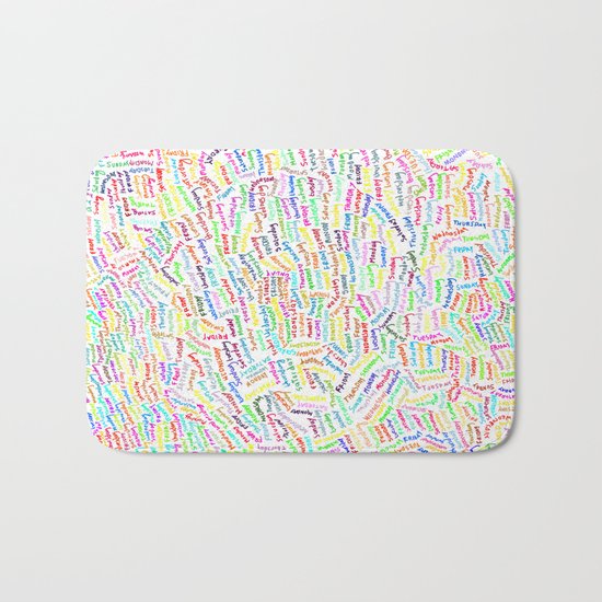 (500) DAYS OF SUMMER Bath Mat