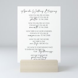 Apache Wedding Blessing Mini Art Print