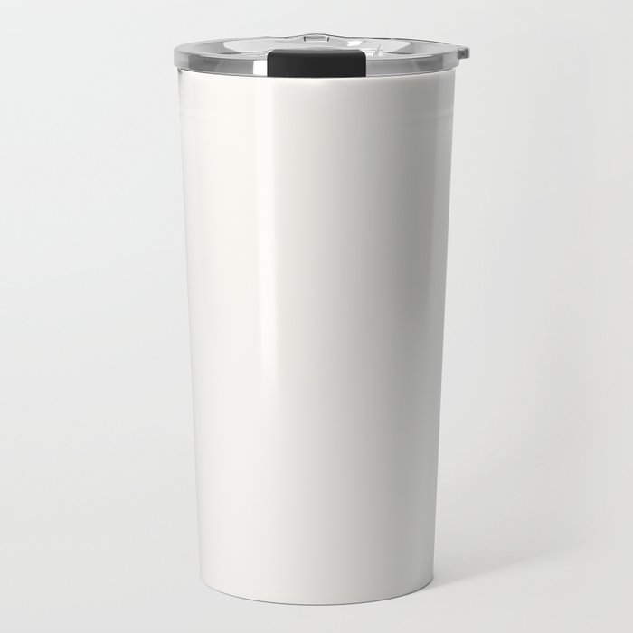 Paper White in an English Country Garden Travel Mug