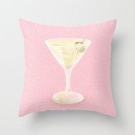 Martini Throw Pillow
