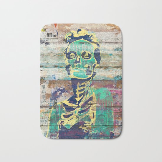 Life and Dead (Sugar Skull Girl) Bath Mat