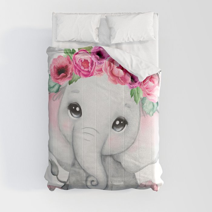 Baby elephant comforter 2025 set