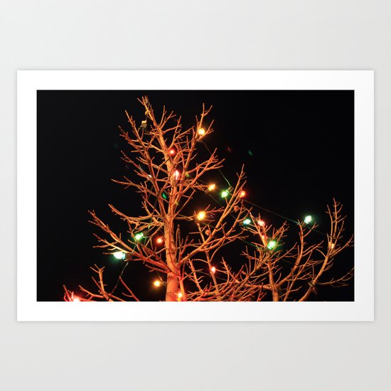 Holiday Lights Art Print